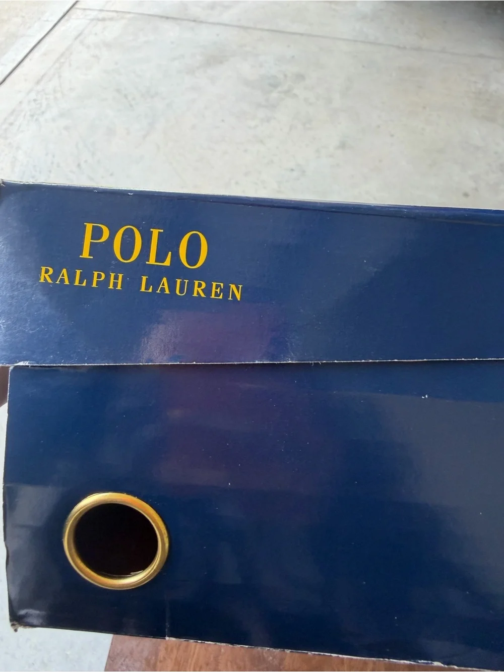 Polo Ralph Lauren Ranger Boots Brown Leather Men US 12D With Box